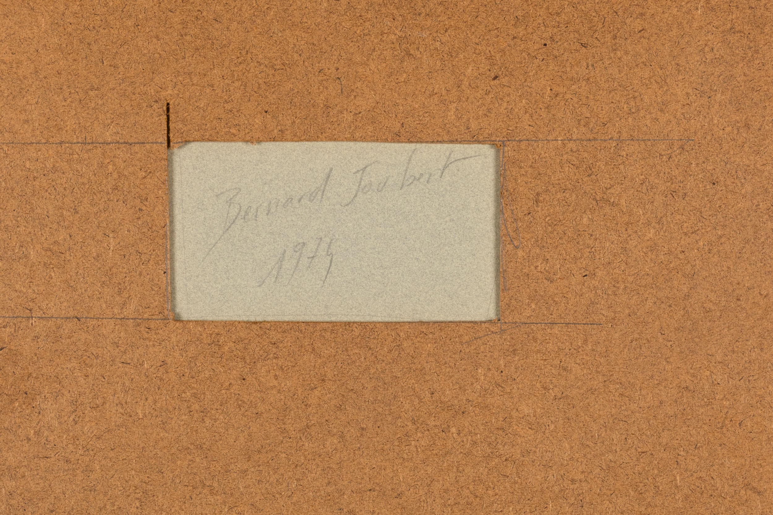 Bernard Joubert - Senza Titolo
