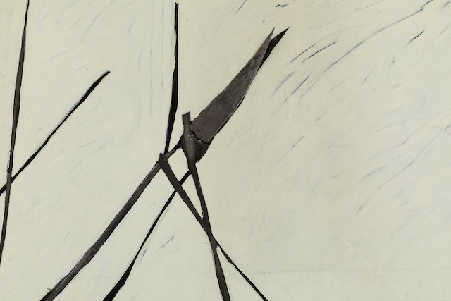 Alessandro Algardi - Segni prealfabetici (tecnica mista su carta), 1986