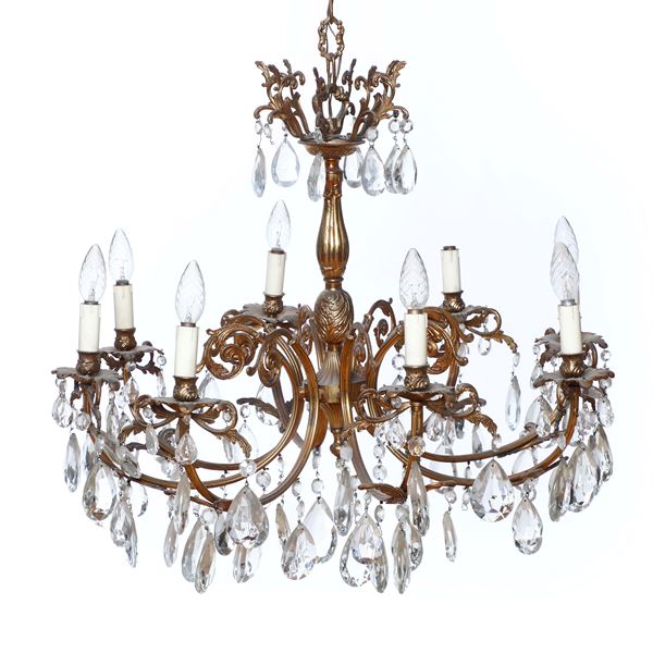 Lampadario a otto luci