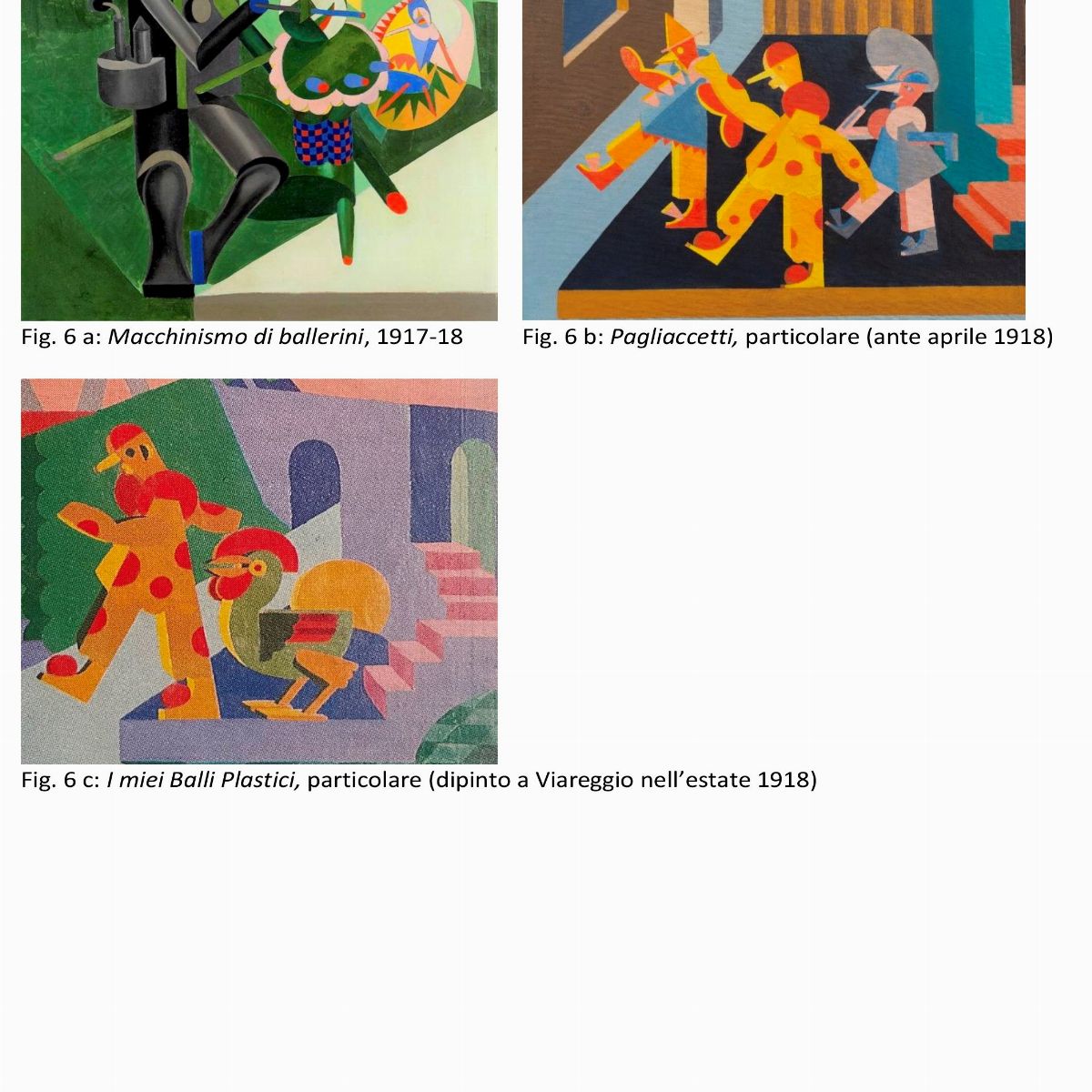 Fortunato Depero - Pagliaccetti