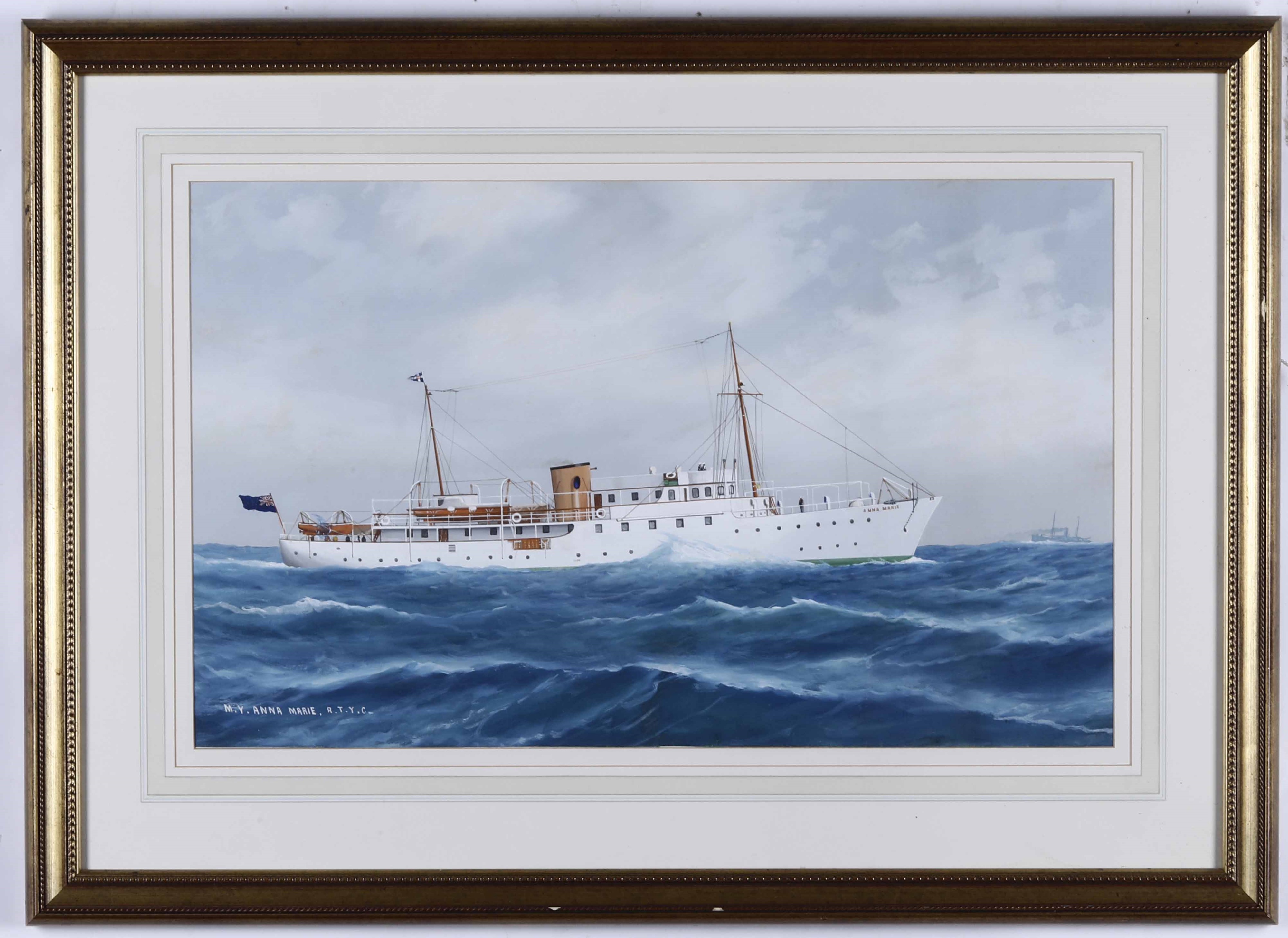 Luca Papaluca - Ritratto del Motor Yacht Anna Marie