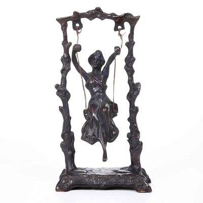 Dama su Altalena. XIX-XX Secolo