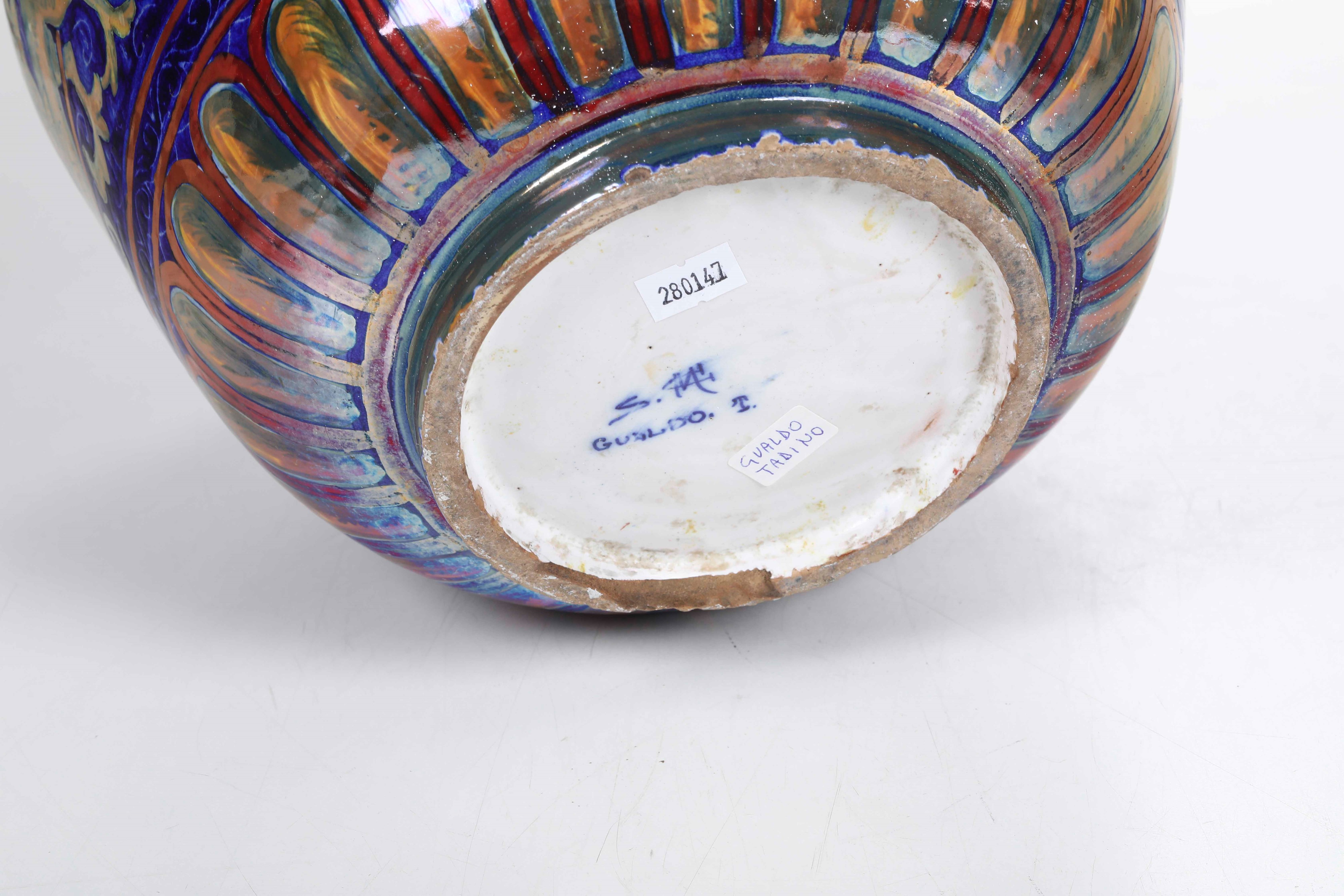 Cachepot.gualdo Tadino, Manifattura Mastro Giorgio, Secondo Quarto del XX Secolo.