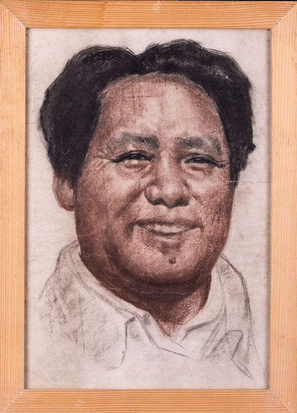 Three portraits of Mao Tse-Tung, China