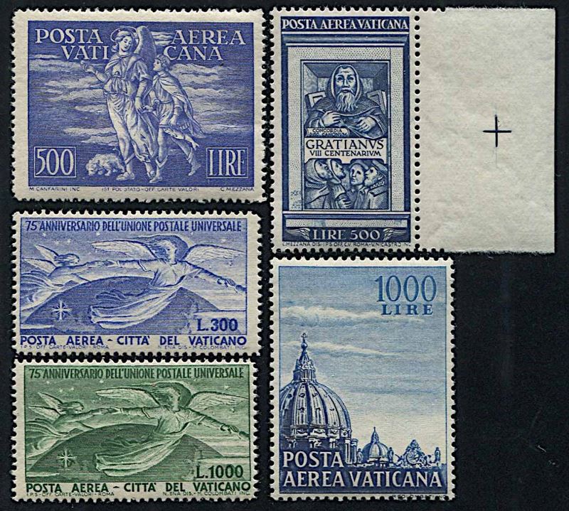 1948/1953, Città del Vaticano, Posta Aerea  - Asta Storia Postale e Filatelia - Cambi Casa d'Aste