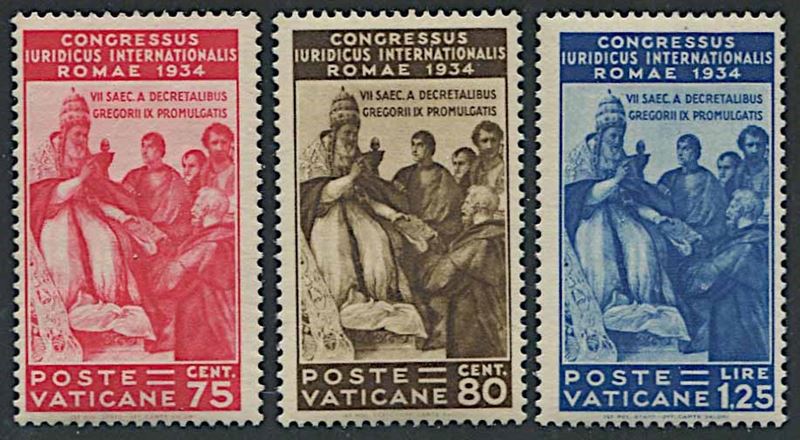 1935, Città del Vaticano, “Giuridico”  - Auction Postal History and Philately - Cambi Casa d'Aste