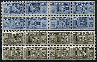 1953/55, Repubblica Italiana, Pacchi in Concessione