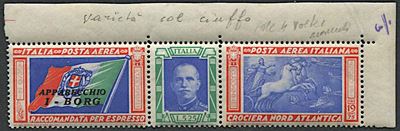 1933, Regno D’italia, Posta Aerea, Crociera Balbo