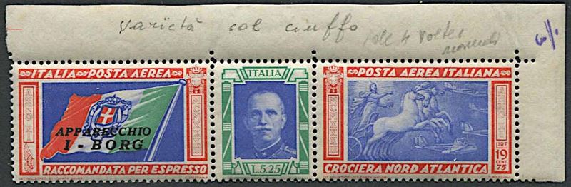 1933, Regno d’Italia, posta aerea, Crociera Balbo  - Auction Postal History and Philately - Cambi Casa d'Aste