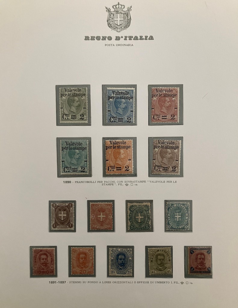 1861/1944, Regno D’italia, Collezione Quasi Completa, Nuova