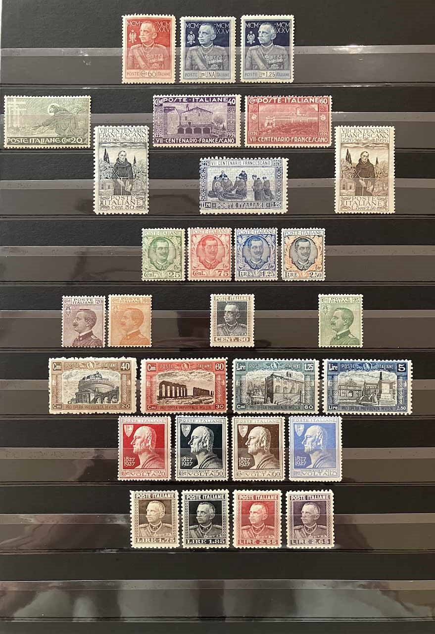 1861/64, Regno D’italia, Collezione Quasi Completa Nuova