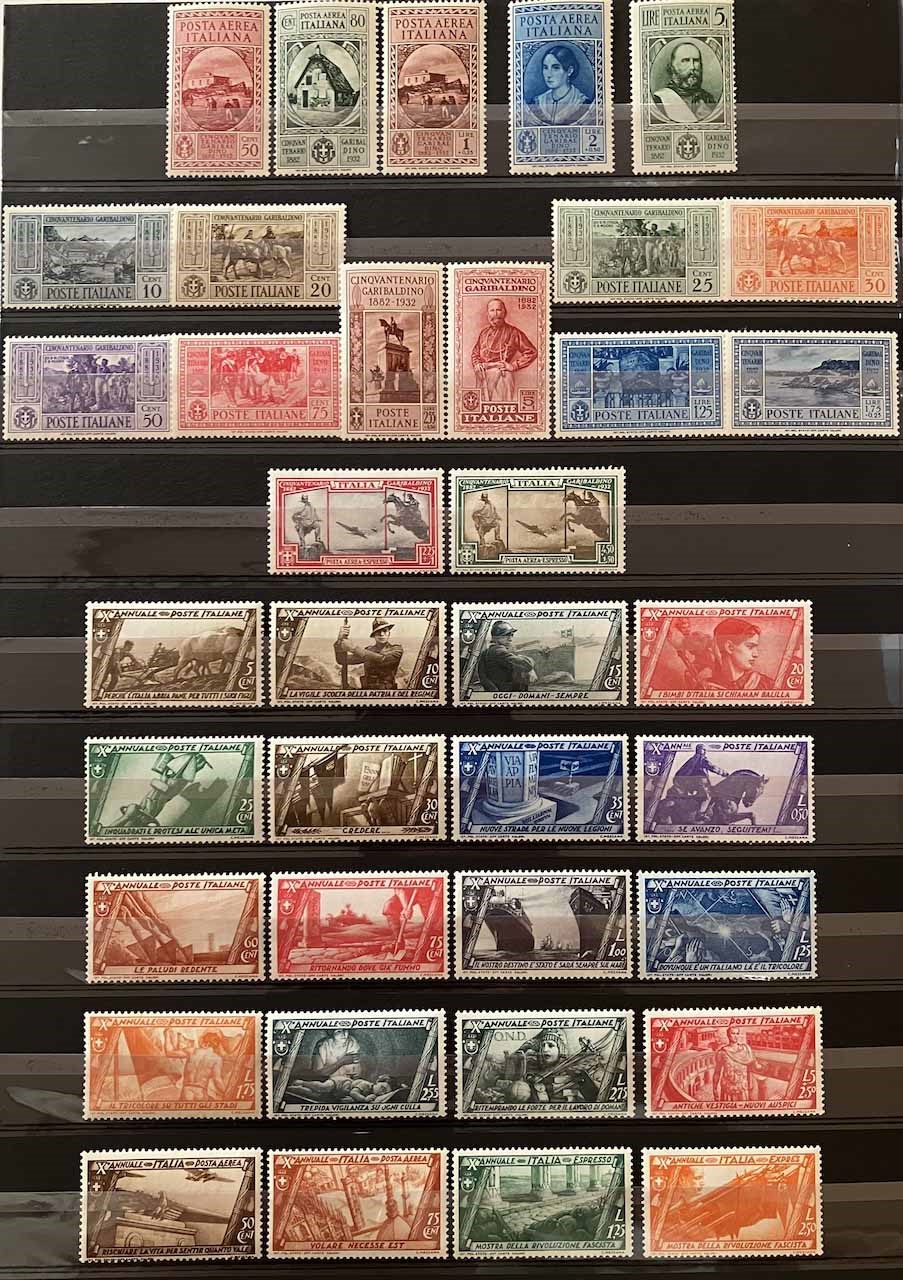 1861/64, Regno D’italia, Collezione Quasi Completa Nuova