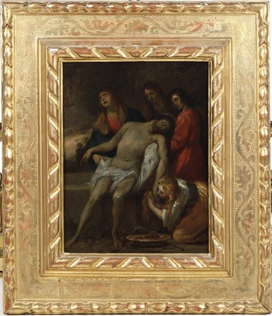 Giovanni Andrea De Ferrari - Compianto sul Cristo morto