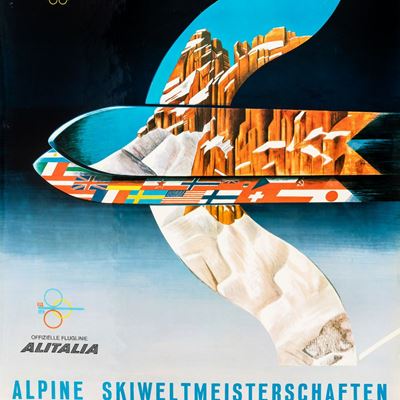 Alitalia Campionati Mondiali di Sci - Val Gardena.