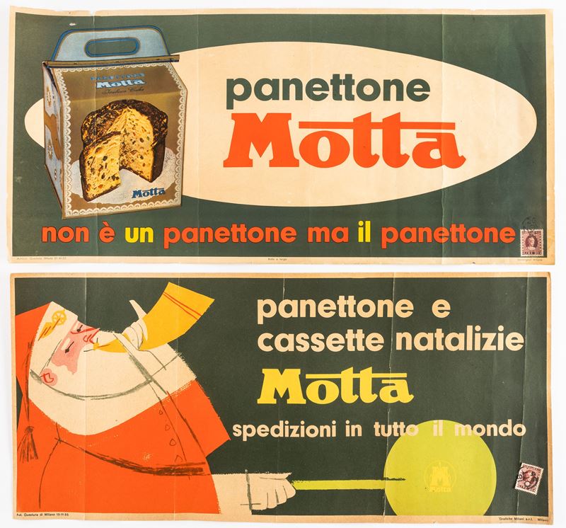 Freeman : Panettone Motta.  - Auction POP Culture and Vintage Posters - Cambi Casa d'Aste