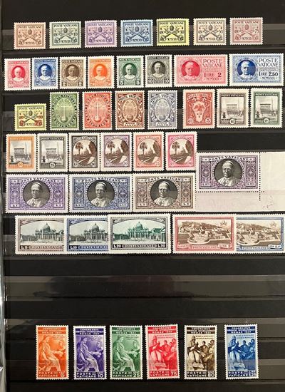 1929/1978, Città del Vaticano, Collezione Nuova su Classificatore