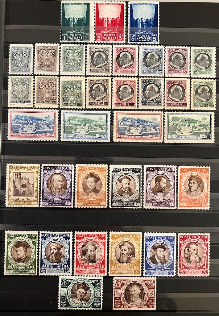 1929/1978, Città del Vaticano, Collezione Nuova su Classificatore
