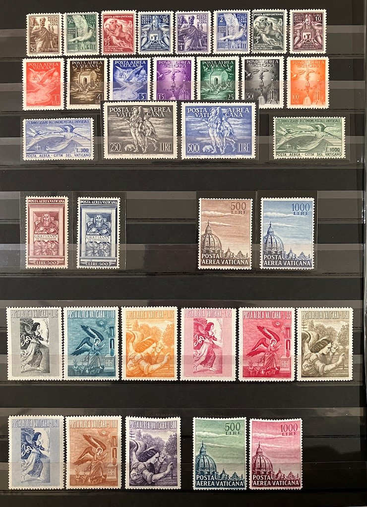 1929/1978, Città del Vaticano, Collezione Nuova su Classificatore
