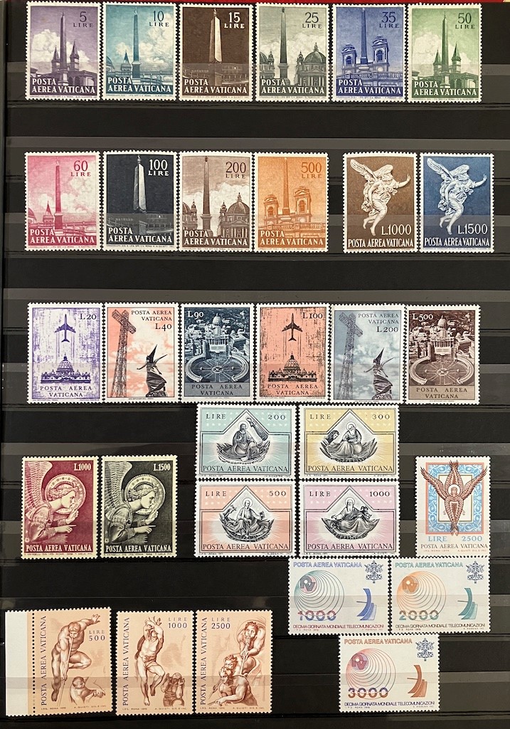 1929/1978, Città del Vaticano, Collezione Nuova su Classificatore