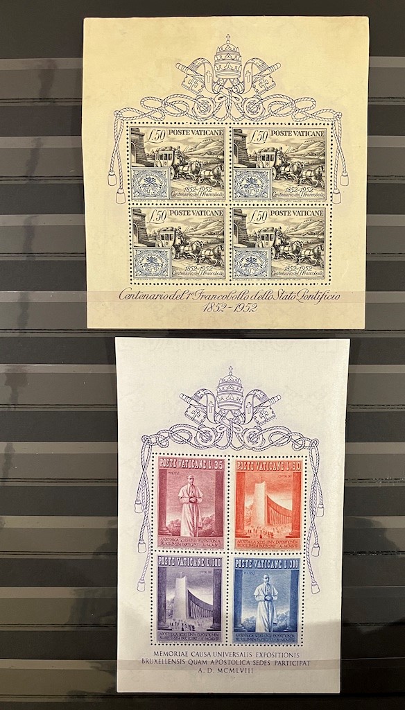 1929/1978, Città del Vaticano, Collezione Nuova su Classificatore