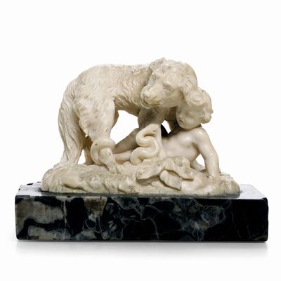 Scena Allegorica. Scultore D'oltralpe del XVIII Secolo