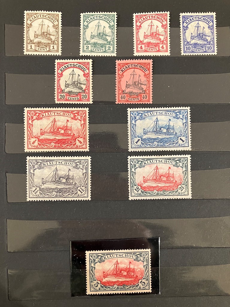 Collezione di francobolli delle Colonie Tedesche, 1899-1916