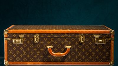 Louis Vuitton Valigia Modello Alzer Monogram, in Buone Condizioni, Piccoli Segni di Utilizzo