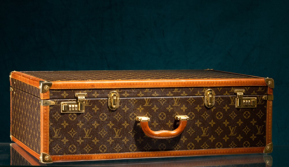 Louis Vuitton Valigia Modello Alzer Monogram, in Buone Condizioni, Piccoli Segni di Utilizzo