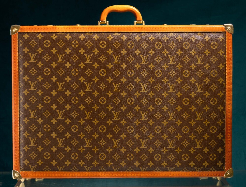 Louis Vuitton Valigia Modello Alzer Monogram, in Buone Condizioni, Piccoli Segni di Utilizzo