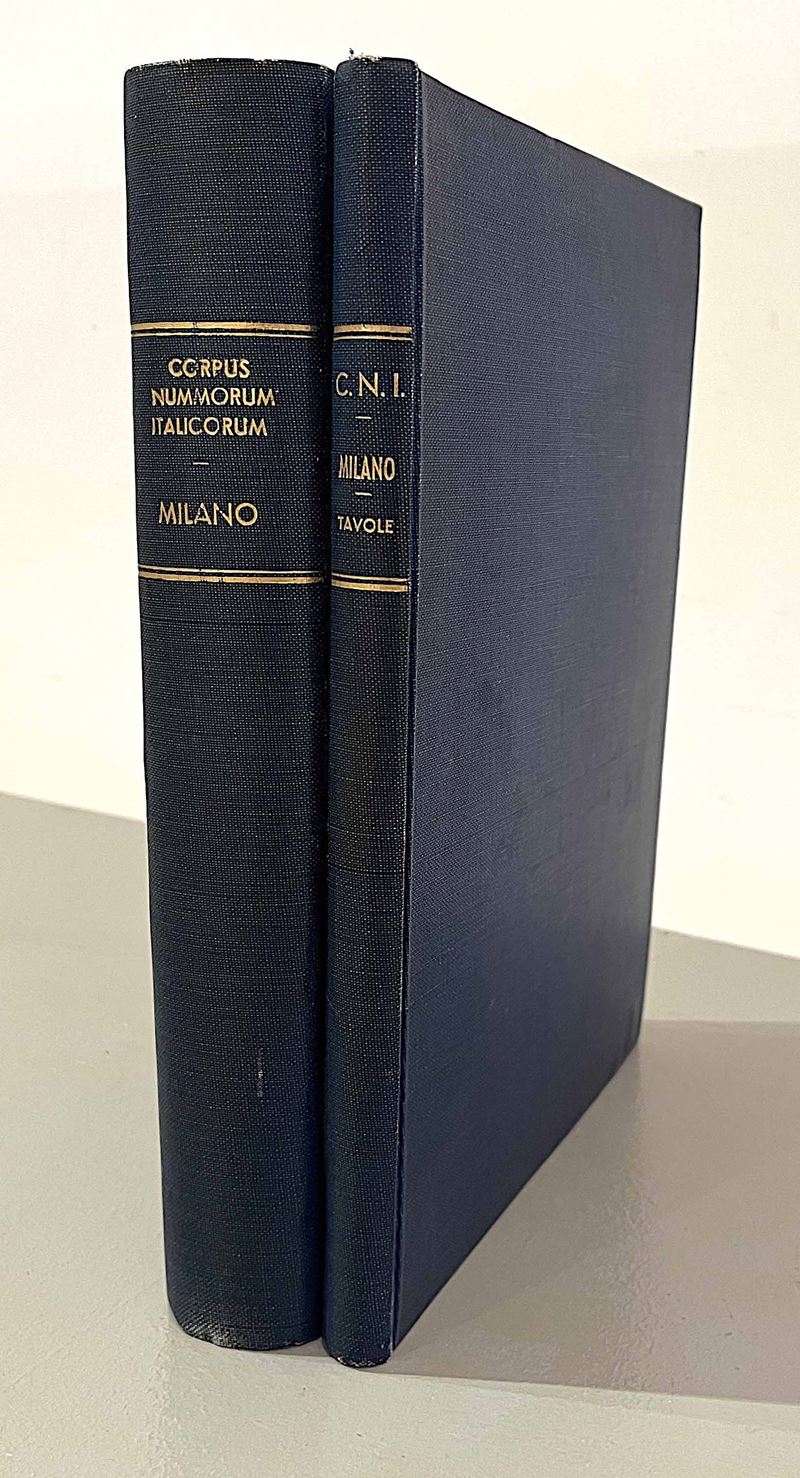 CORPUS NUMMORUM ITALICORUM. Primo tentativo di un catalogo generale delle monete medioevali e moderne coniate in Italia e da italiani all'estero. Vol. V. LOMBARDIA (MILANO).  - Asta Numismatica - I - Cambi Casa d'Aste