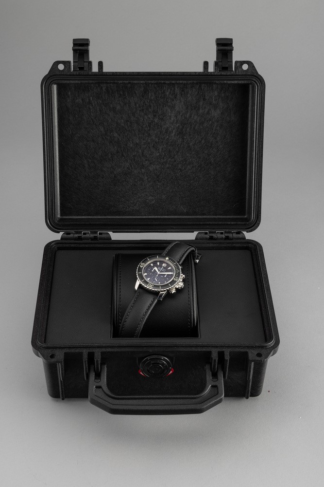 Blancpain - Attraente Orologio Subacqueo Fifty Fathoms, in Acciaio Inossidabile, a Carica Automat...