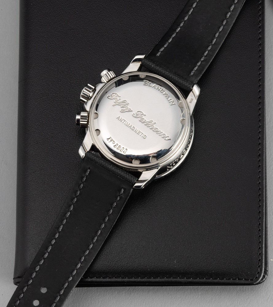 Blancpain - Attraente Orologio Subacqueo Fifty Fathoms, in Acciaio Inossidabile, a Carica Automat...