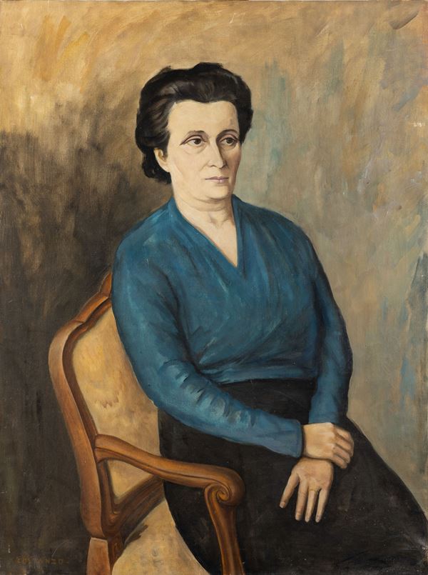 Amilcare Ferrini (XX secolo) Ritratto di Anita