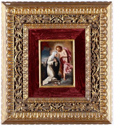 Scuola del XVIII Secolo Estasi di Santa Chiara