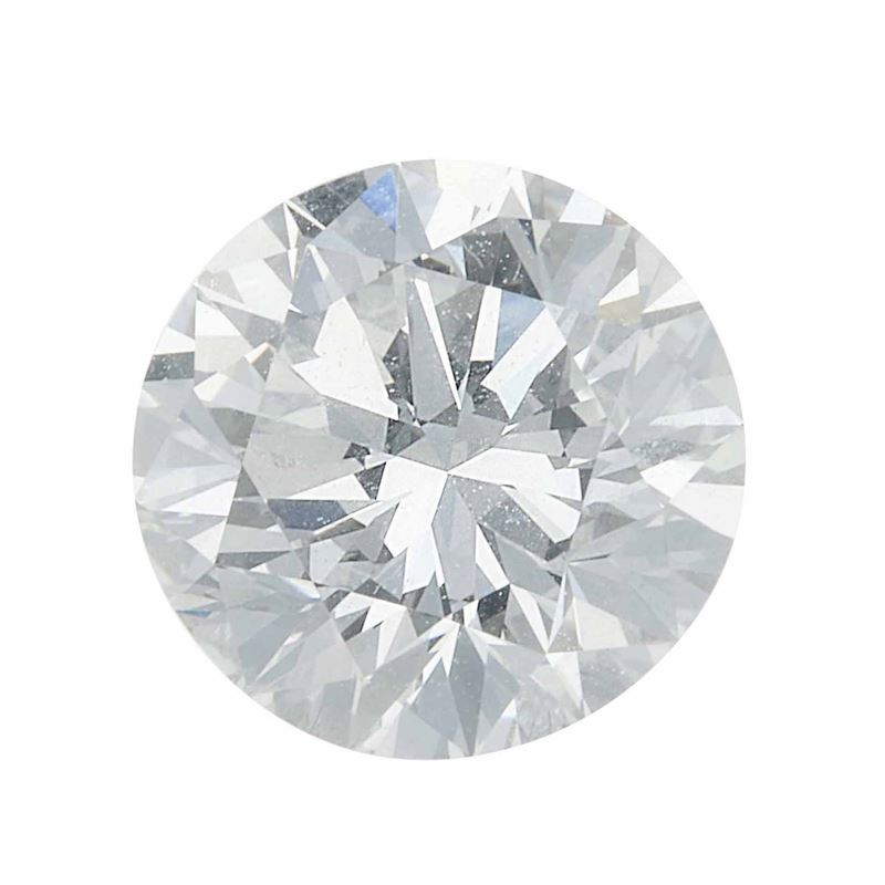 Diamante taglio brillante di ct 1.54, colore G, caratteristiche interne VVS2, fluorescenza UV nulla  - Asta Fine Jewels - Cambi Casa d'Aste