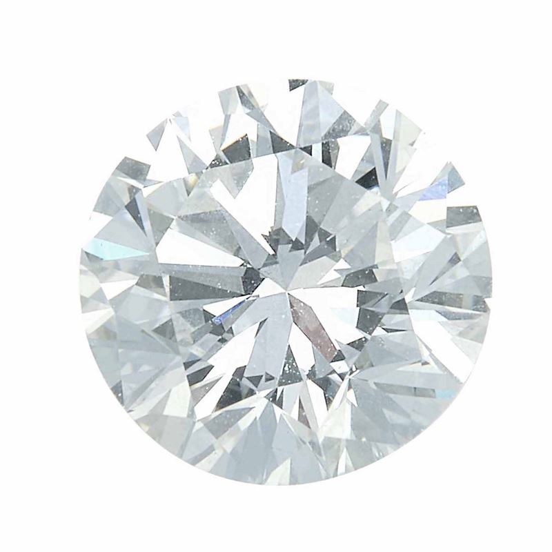 Diamante taglio brillante di ct 1.55, colore F, caratteristiche interne VS1, fluorescenza UV nulla  - Asta Fine Jewels - Cambi Casa d'Aste
