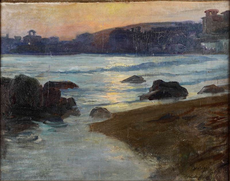 A firma Sacheri Marina  - Asta Pittura del XIX-XX secolo - Cambi Casa d'Aste