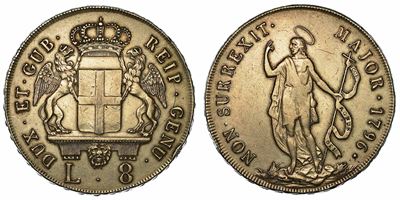 Genova. Dogi Biennali e Governatori della Repubblica, 1528-1797. Serie della III Fase, 1637-1797....