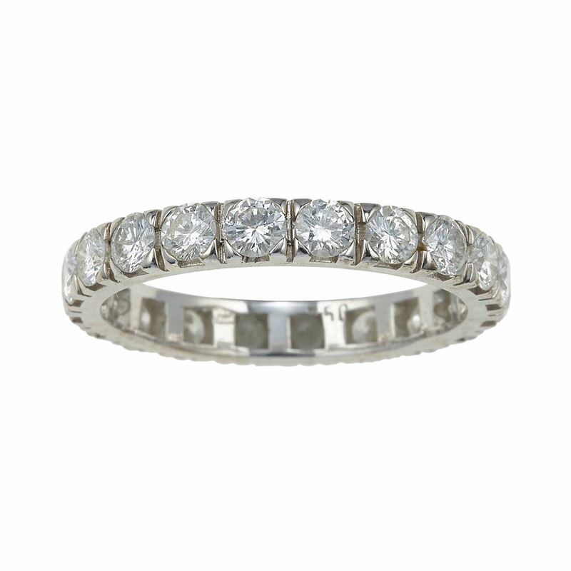 Diamond ring  - Auction Fine Jewels - Cambi Casa d'Aste