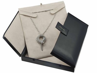 Bulgari, Girocollo “Serpenti” con diamanti