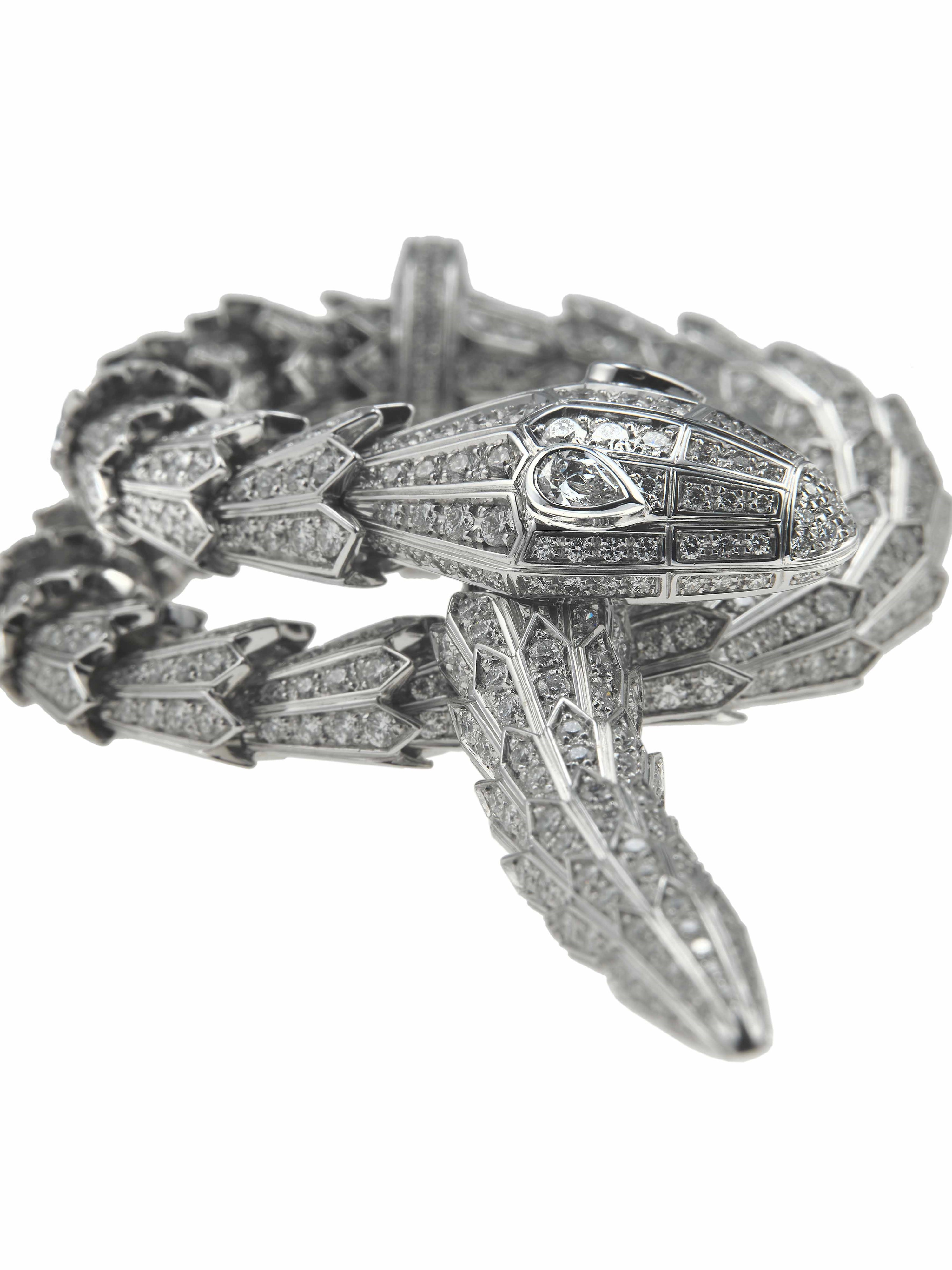 Bulgari, Girocollo “Serpenti” con diamanti