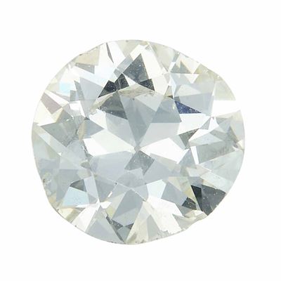 R.A.G. Torino, Diamante di vecchio taglio da 1,58 ct, colore N, caratteristiche interne VS2