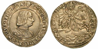 Milano. Galeazzo Maria Sforza, 1466-1476. Grosso da 8 Soldi.