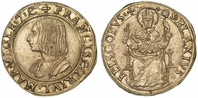 Roveredo. Gian Francesco Trivulzio, 1526-1549. Testone.
