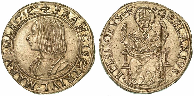 ROVEREDO. GIAN FRANCESCO TRIVULZIO, 1526-1549. Testone.  - Asta Numismatica | Rinascimento - II - Cambi Casa d'Aste