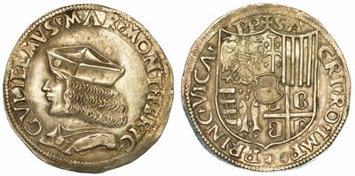 Casale. Guglielmo II Paleologo, 1494-1518. Testone.
