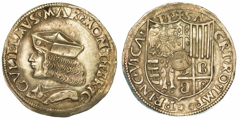 CASALE. GUGLIELMO II PALEOLOGO, 1494-1518. Testone.  - Asta Numismatica | Rinascimento - II - Cambi Casa d'Aste