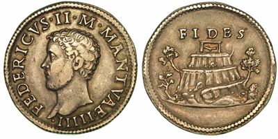 Mantova. Federico II Gonzaga, 1519-1540. Testone.