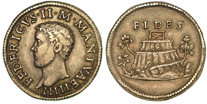 MANTOVA. FEDERICO II GONZAGA, 1519-1540. Testone.  - Auction Numismatics | Renaissance - II - Cambi Casa d'Aste