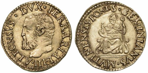 MODENA. ALFONSO I D'ESTE, 1505-1534. Giulio.